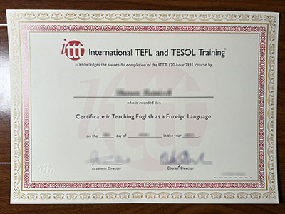 TEFL certificate