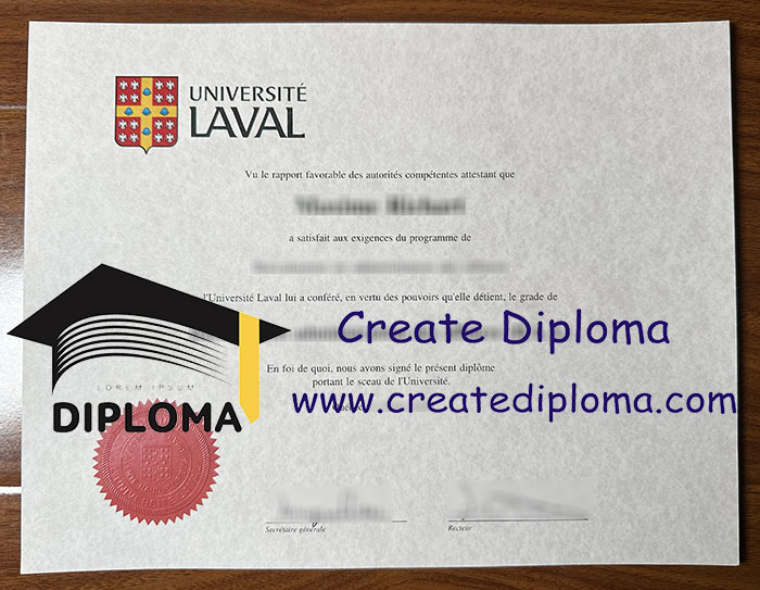Université Laval diploma