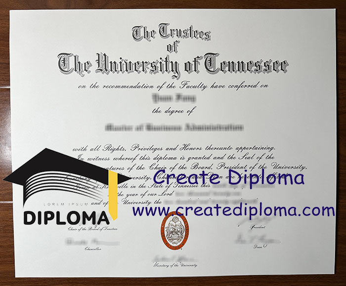 University of Tennessee diploma