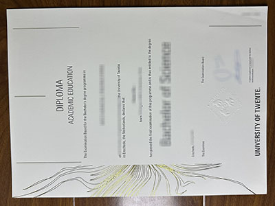 University of Twente diploma