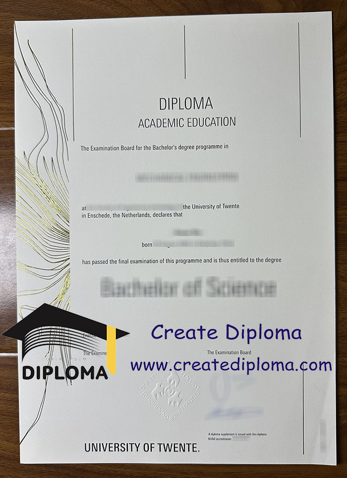 University of Twente diploma