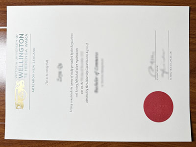 Victoria University of Wellington diploma