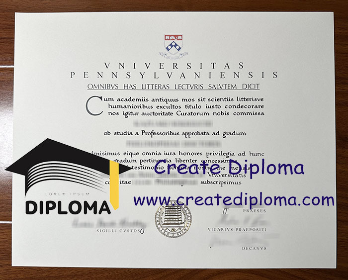 Vniversitas Pennsylvaniensis diploma