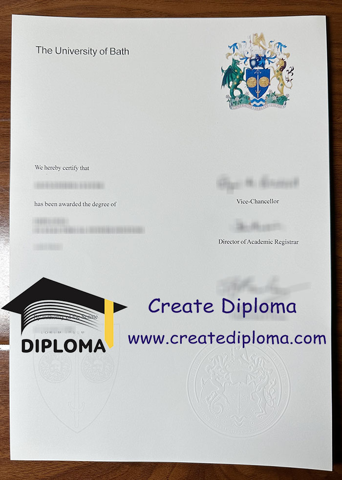 University of Bath diploma